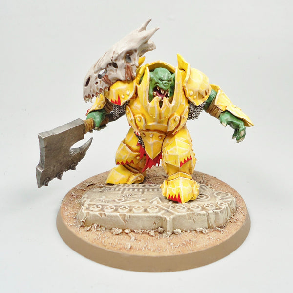 Orruk Ironjawz Megaboss Painted - Warhammer Fantasy -  Age of Sigmar