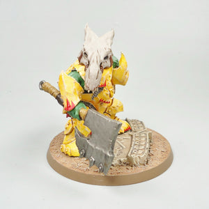 Orruk Ironjawz Megaboss Painted - Warhammer Fantasy -  Age of Sigmar