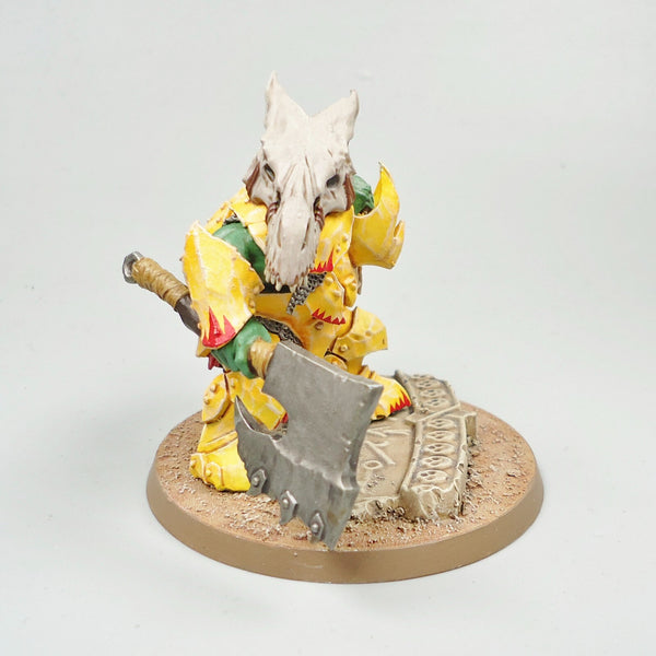 Orruk Ironjawz Megaboss Painted - Warhammer Fantasy -  Age of Sigmar