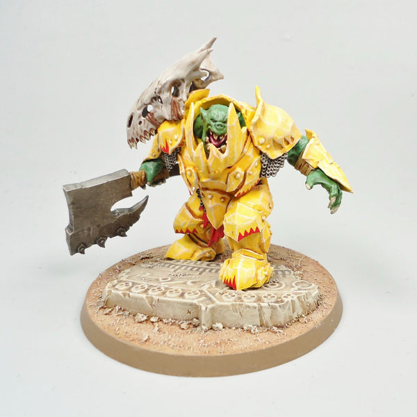 Orruk Ironjawz Megaboss Painted - Warhammer Fantasy -  Age of Sigmar