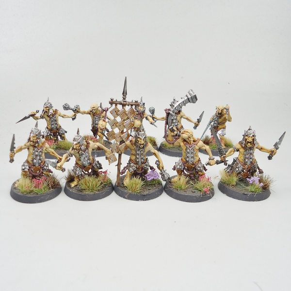 Kruleboyz Hobgrot Slittaz x10 Painted - Warhammer Fantasy - Age of Sigmar