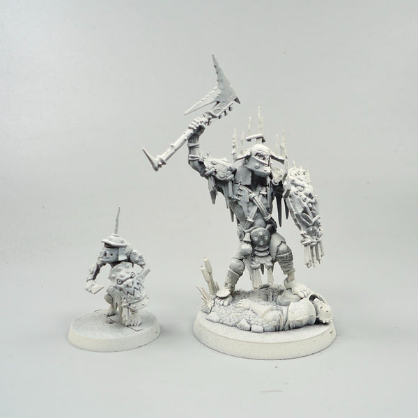 Kruleboyz Killaboss Undercoated - Warhammer Fantasy - Age of Sigmar