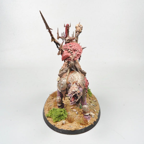 Kruleboyz Killaboss on Great Gnashtoof Painted - Warhammer Fantasy Age of Sigmar