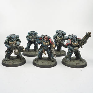 Ultramarines Heavy Intercessors x5 Painted - Warhammer 40k - Space Marines - GW