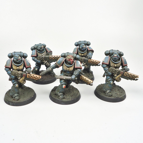 Ultramarines Infernus Marines x5 Painted - Warhammer 40k - Space Marines - GW