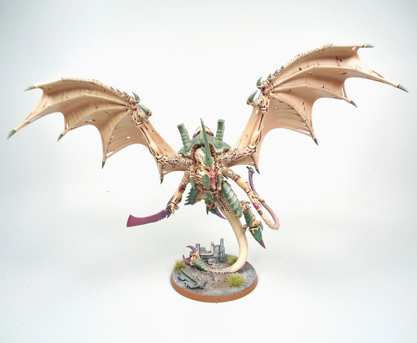 Winged Hive Tyrant Painted And Based - Warhammer 40k - Tyranids - GW - 40,000