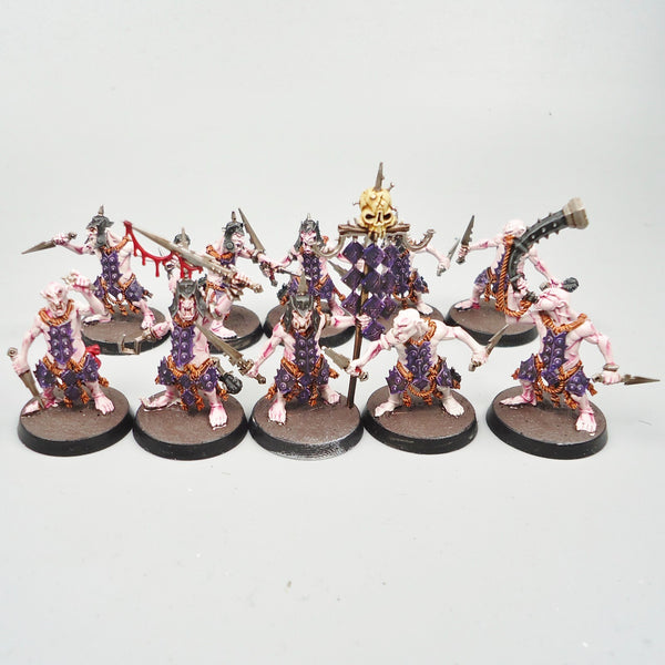 Hobgrot Slittaz x10 Painted -  Kruleboyz - Orruk Warhammer Fantasy Age of Sigmar