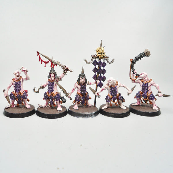 Hobgrot Slittaz x10 Painted -  Kruleboyz - Orruk Warhammer Fantasy Age of Sigmar