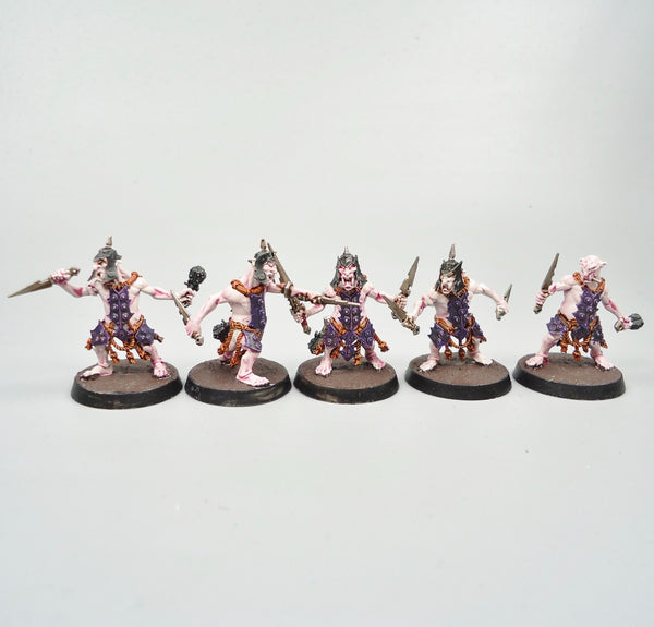Hobgrot Slittaz x10 Painted -  Kruleboyz - Orruk Warhammer Fantasy Age of Sigmar