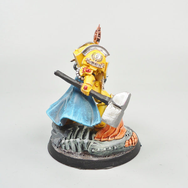 Imperial Fists Converted Captain Painted - Warhammer 40k Space Marines