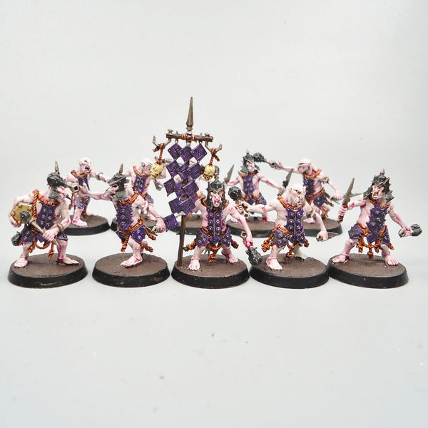 Hobgrot Slittaz x10 Painted - Kruleboyz - Orruk Warhammer Fantasy Age of Sigmar