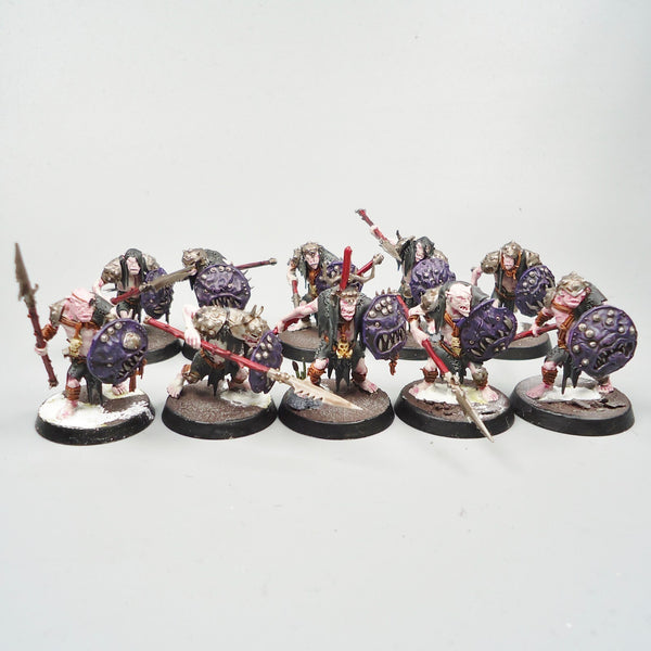 Gutrippaz x10 Painted - Kruleboyz - Orruk - Warhammer Fantasy - Age of Sigmar