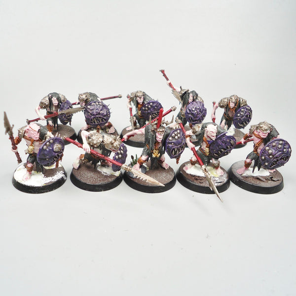 Gutrippaz x10 Painted - Kruleboyz - Orruk - Warhammer Fantasy - Age of Sigmar