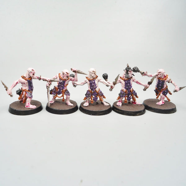Hobgrot Slittaz x10 Painted - Kruleboyz - Orruk Warhammer Fantasy Age of Sigmar