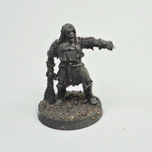 Ork Captain Undercoated - Warhammer LOTR Army Minas Lord Of The Rings