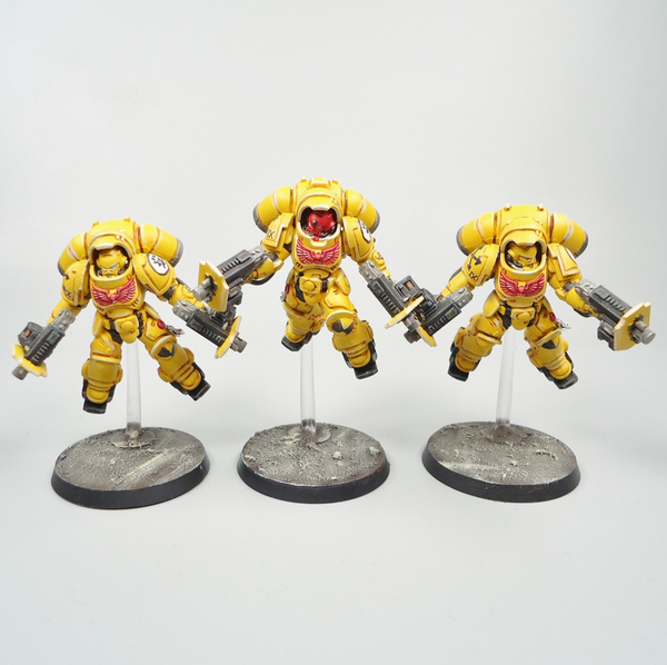 Imperial Fists Primaris Inceptors x3 Painted - Warhammer 40k Space Marines