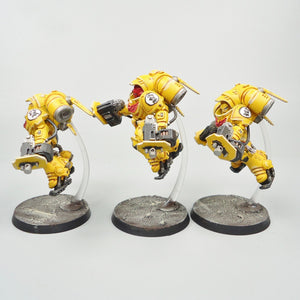Imperial Fists Primaris Inceptors x3 Painted - Warhammer 40k Space Marines