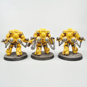 Imperial Fists Primaris Aggressors x3 Painted - Warhammer 40k Space Marines