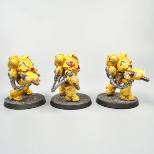 Imperial Fists Primaris Aggressors x3 Painted - Warhammer 40k Space Marines