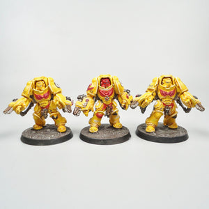 Imperial Fists Primaris Aggressors x3 Painted - Warhammer 40k Space Marines