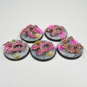 Necrons Scarab Bases x5 Painted - Warhammer 40k Army