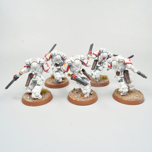 White Scars Assault Intercessors x5 Painted - Warhammer 40k -  Space Marines