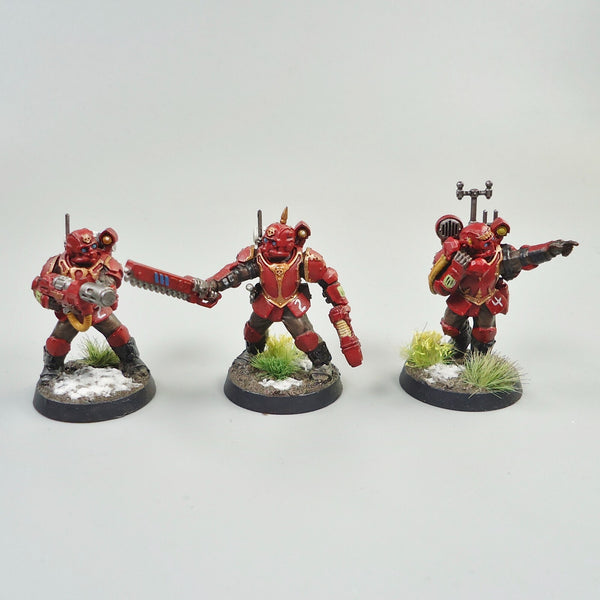 Astra Militarum Tempestus Scions x5 Painted -  Warhammer 40k Army Imperial Guard