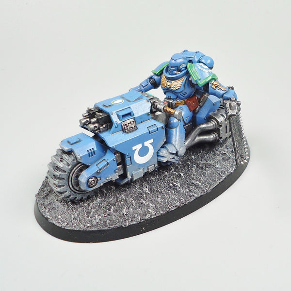 Ultramarines Outriders x3 Painted - Space Marines - Warhammer 40k - GW - 40,000