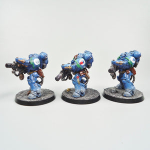 Ultramarines Eradicators x3 Painted - Warhammer 40k - Space Marines -GW - 40,000