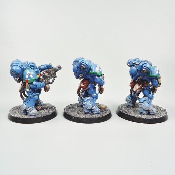 Ultramarines Eradicators x3 Painted - Warhammer 40k - Space Marines -GW - 40,000