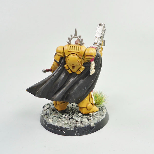 Imperial Fists Converted Captain Painted -  Warhammer 40k Space Marines