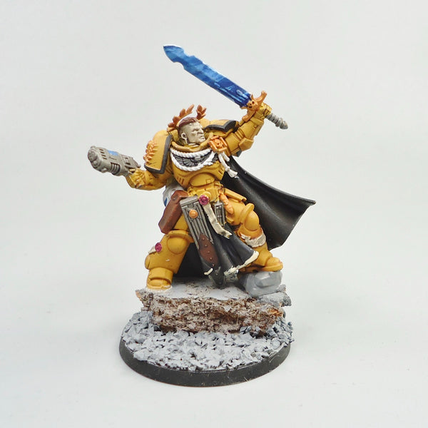 Imperial Fists Captain Painted -  Warhammer 40k Space Marines