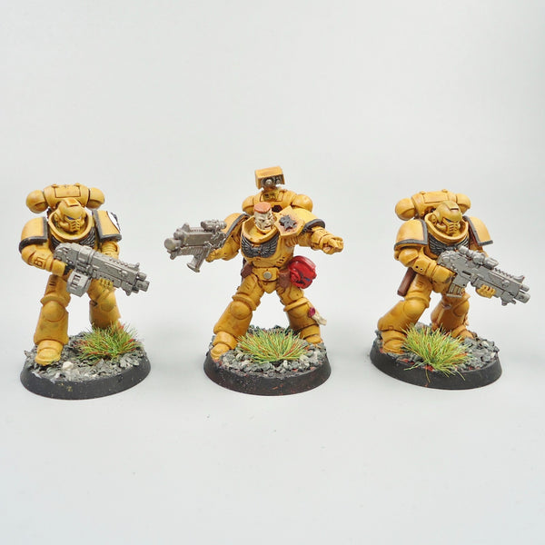 Imperial Fists Primaris Intercessors x5 Painted Warhammer 40k Space Marines