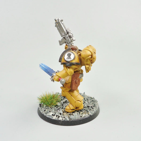 Imperial Fists Lieutenant Painted -  Warhammer 40k Space Marines
