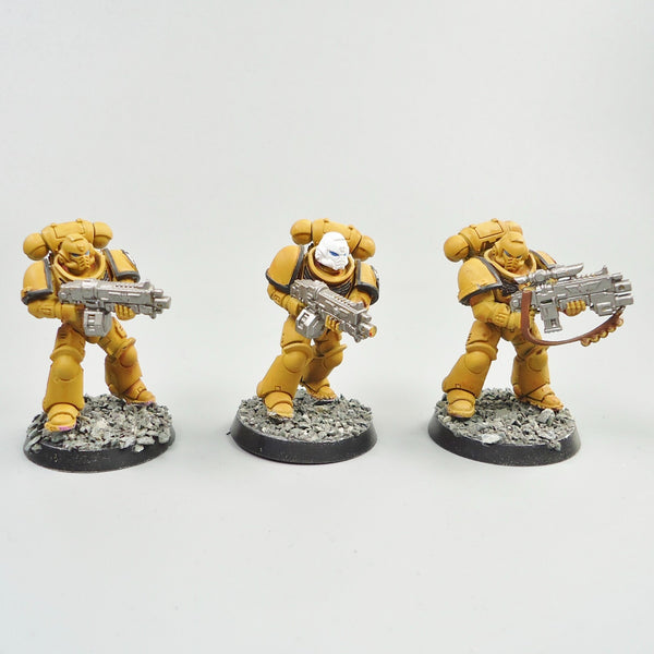 Imperial Fists Primaris Intercessors x5 Painted -  Warhammer 40k  Space Marines