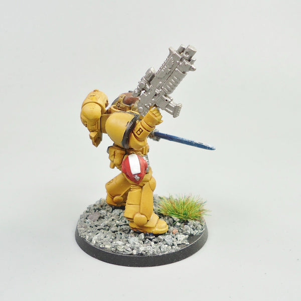 Imperial Fists Lieutenant Painted -  Warhammer 40k Space Marines