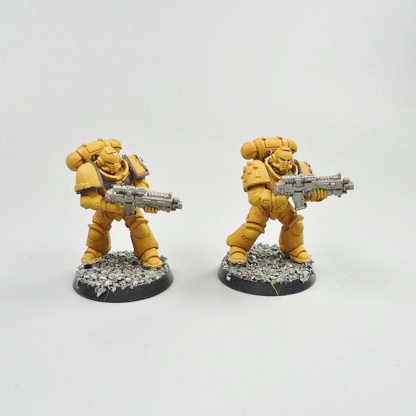 Imperial Fists Primaris Intercessors x5 Painted -  Warhammer 40k  Space Marines
