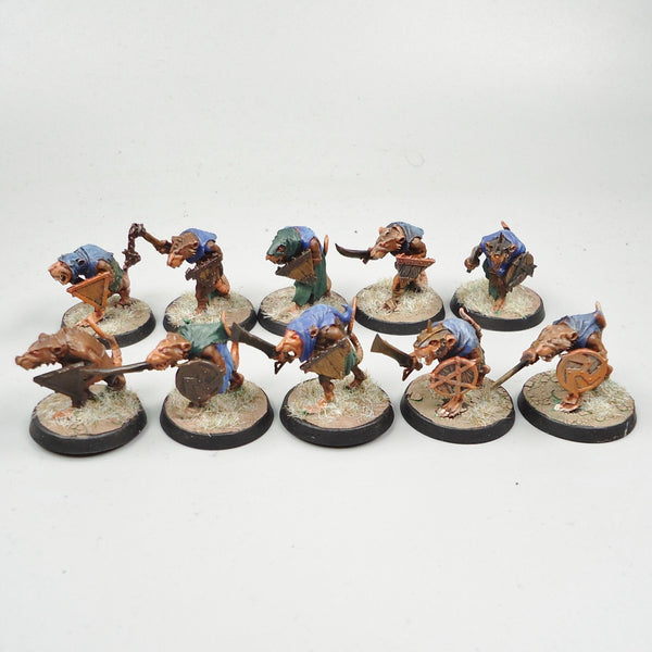 Skaven Clanrats x10 Painted - Warhammer Fantasy, Age of Sigmar, Old World