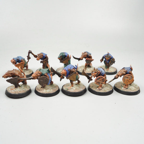 Skaven Clanrats x10 Painted - Warhammer Fantasy, Age of Sigmar, Old World