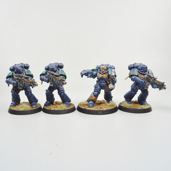Warhammer 40k Ultramarines Intercessors x4 Painted - Space Marines