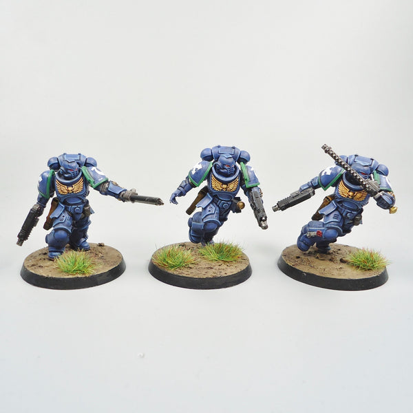 Warhammer 40k Ultramarines Assault Intercessors x5 Painted - Space Marines