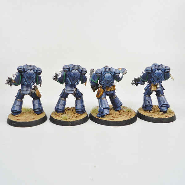 Warhammer 40k Ultramarines Intercessors x4 Painted - Space Marines