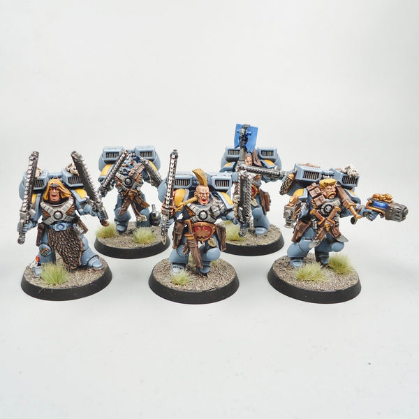 Space Wolves - Jump Pack Marines x5 Painted - Warhammer 40k -  Space Marines