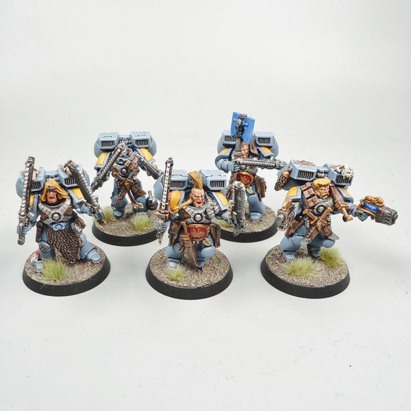 Space Wolves - Jump Pack Marines x5 Painted - Warhammer 40k -  Space Marines