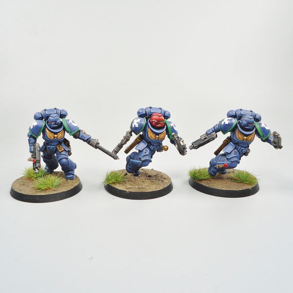 Warhammer 40k Ultramarines Assault Intercessors x5 Painted - Space Marines