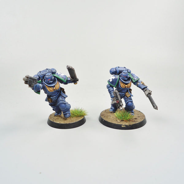 Warhammer 40k Ultramarines Assault Intercessors x5 Painted - Space Marines