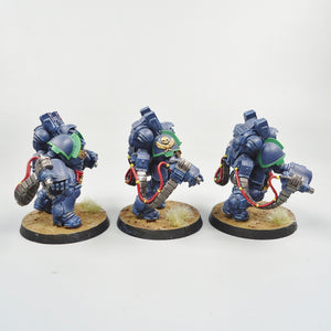 Warhammer 40k Space Marines Ultramarines Primaris Aggressors x3 Painted