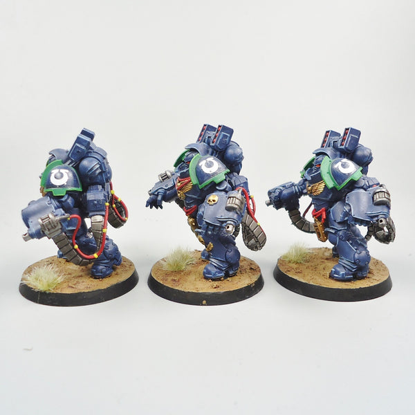 Warhammer 40k Space Marines Ultramarines Primaris Aggressors x3 Painted