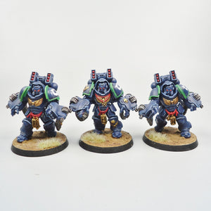 Warhammer 40k Space Marines Ultramarines Primaris Aggressors x3 Painted