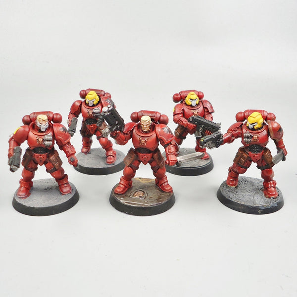 Blood Angels Reivers x5 Painted - Warhammer 40k Army Space Marines